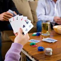 Poker Party hosting A Poker Party